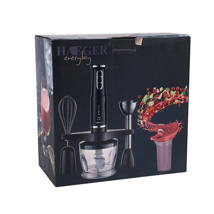 600W Electric Multi-functional Handheld 3 in1 Blender Chopper Cup Fruit Vegetable Hand Mixer for Food Processor Image 4