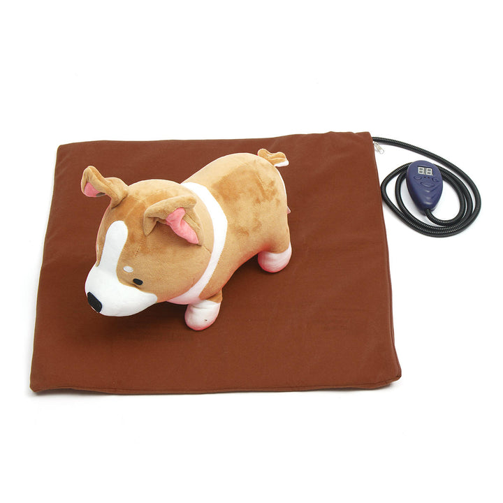 50x50cm Electric Heating Heater Heated Bed Mat Pad Blanket Without Cable For Pet Dog Cat Rabbit DTTT Image 1