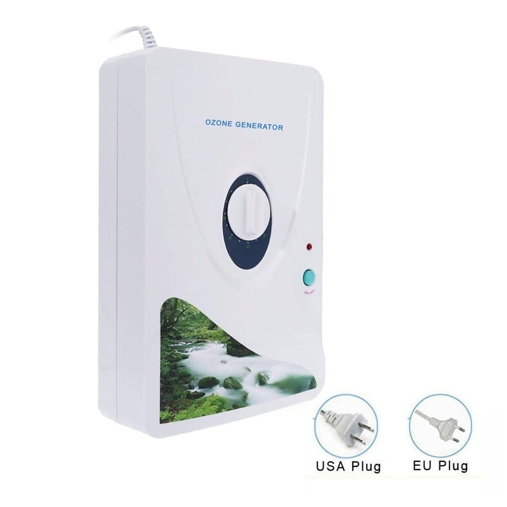 600mg,h Ozone Generator Ozonator O3 Timer Air Purifiers Purify Oil Vegetable Meat Water Image 7