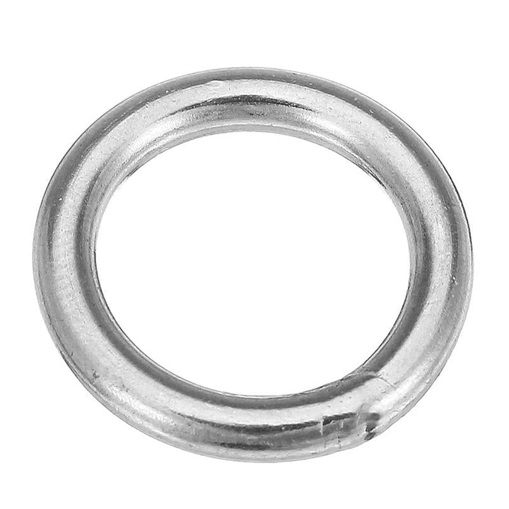 5Pcs 3x20mm 304 Stainless Steel Round O Ring Welded Marine Rigging Strapping Hardware Image 3