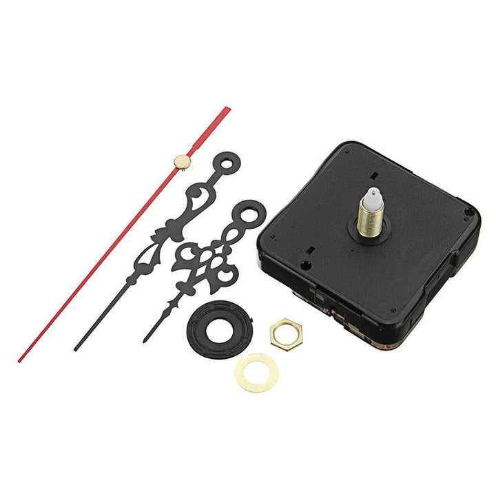 5Pcs 20mm Shaft Length DIY Silent Quartz Clock Movement Mechanism Replacement Repair Kit Image 5