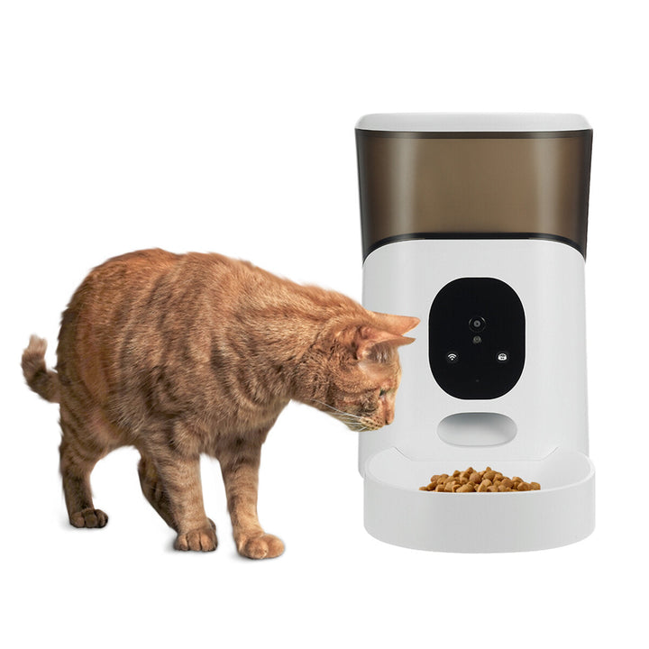 5L Automatic Pet Feeder Timing Recording Voice APP control Intelligent Dog Feeding Cat Bowls Puppy Supplies Image 10