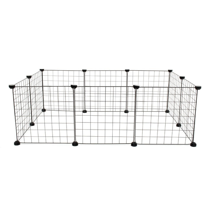 6,10 Panels Foldable Pet Puppy Playpen Crate Fence Kennel Exercise Animal Cage Ped Bed Image 4