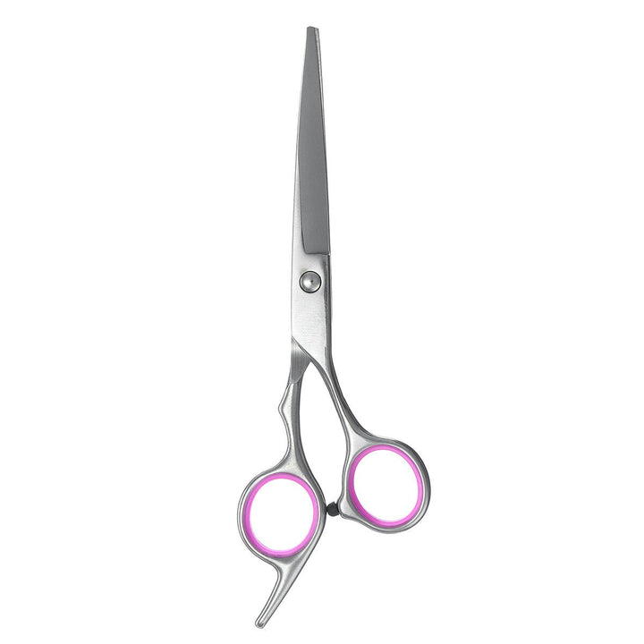 6Pcs Stainless Pet Dog Cat Hair Grooming Scissors Cutting Curved Thinning Shears Image 8