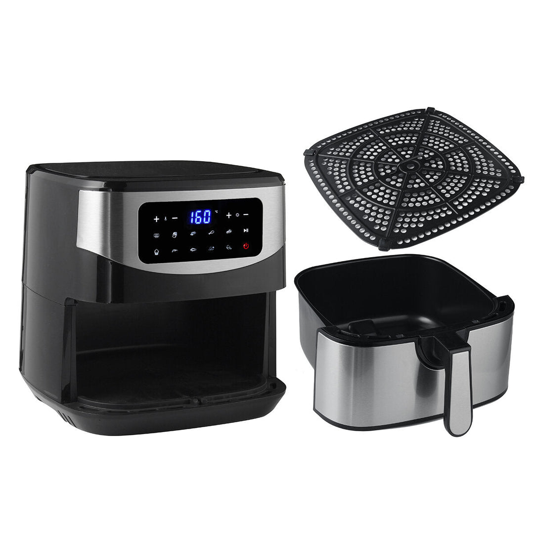 7.5L Air Fryer Home Intelligent LED Touch Screen with 10 Cooking Functions Electric Hot Air Fryers Oven Oilless Cooker Image 7