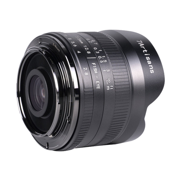 7.5mm f2.8 Fisheye Lens 180 APS-C Manual Fixed Lens for Canon EOS-M Mount for Fuji FX for Sony Cameras Image 3