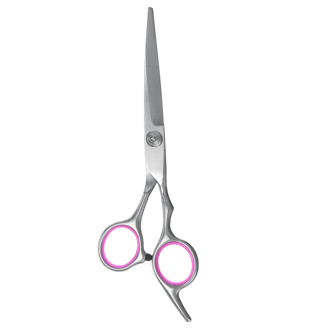 7 Stainless Pet Dog Cat Hair Grooming Scissors Cutting Curved Thinning Shears Image 4