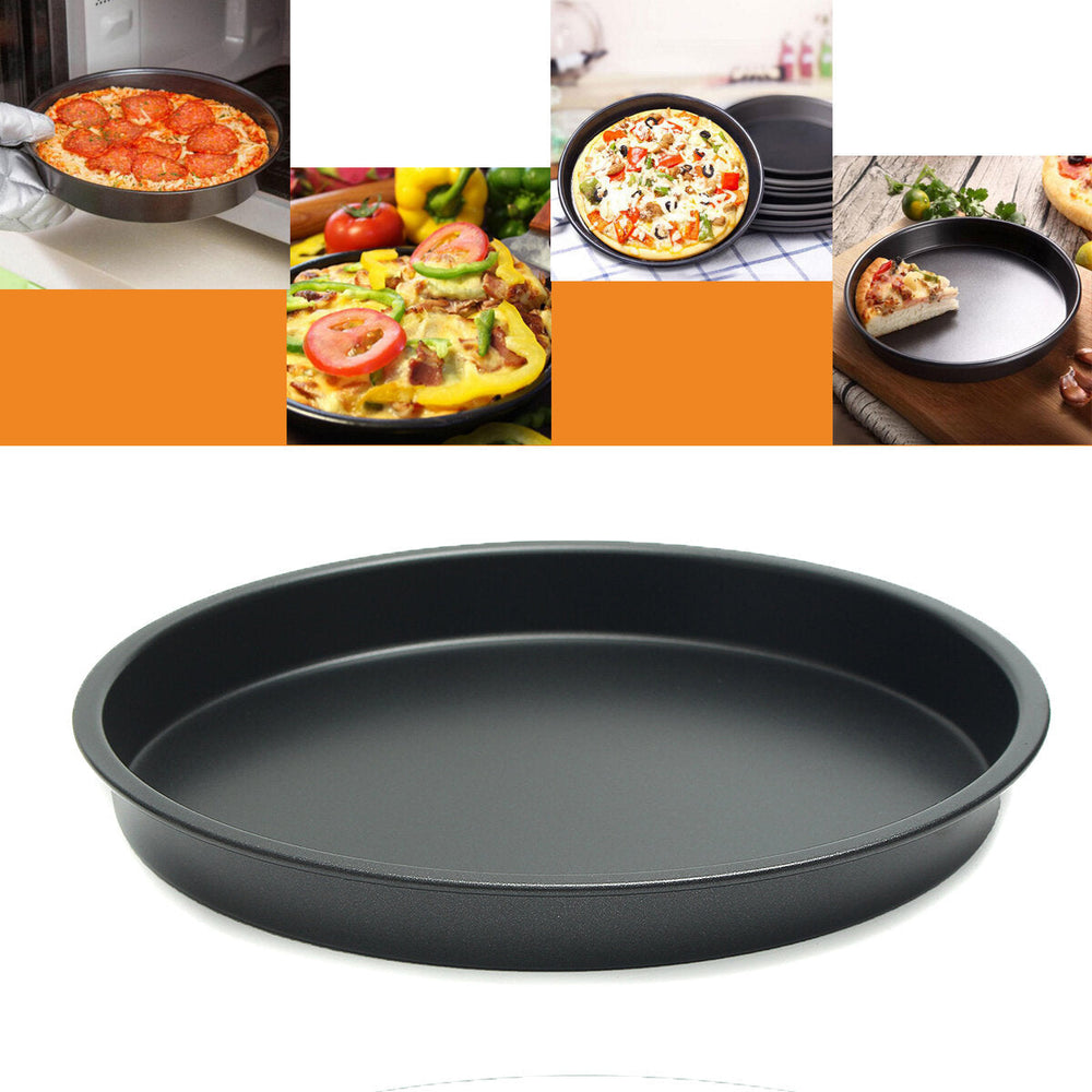 7,8 Inch Air Fryer Accessories Baking Basket Pizza Pan Home Kitchen Tools Image 2