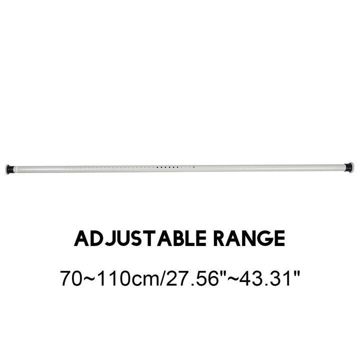 70-410CM Extendable Shower Curtain Pole Rail Telescopic Clothes Curtain Rod Pole Image 7