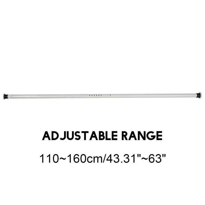 70-410CM Extendable Shower Curtain Pole Rail Telescopic Clothes Curtain Rod Pole Image 8