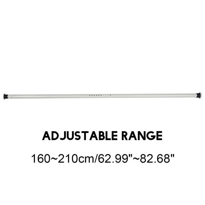 70-410CM Extendable Shower Curtain Pole Rail Telescopic Clothes Curtain Rod Pole Image 1