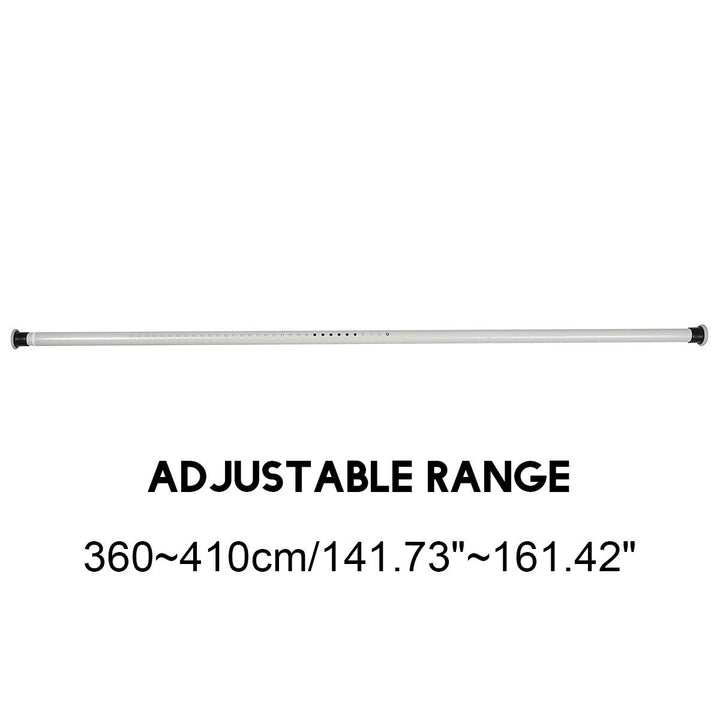 70-410CM Extendable Shower Curtain Pole Rail Telescopic Clothes Curtain Rod Pole Image 1