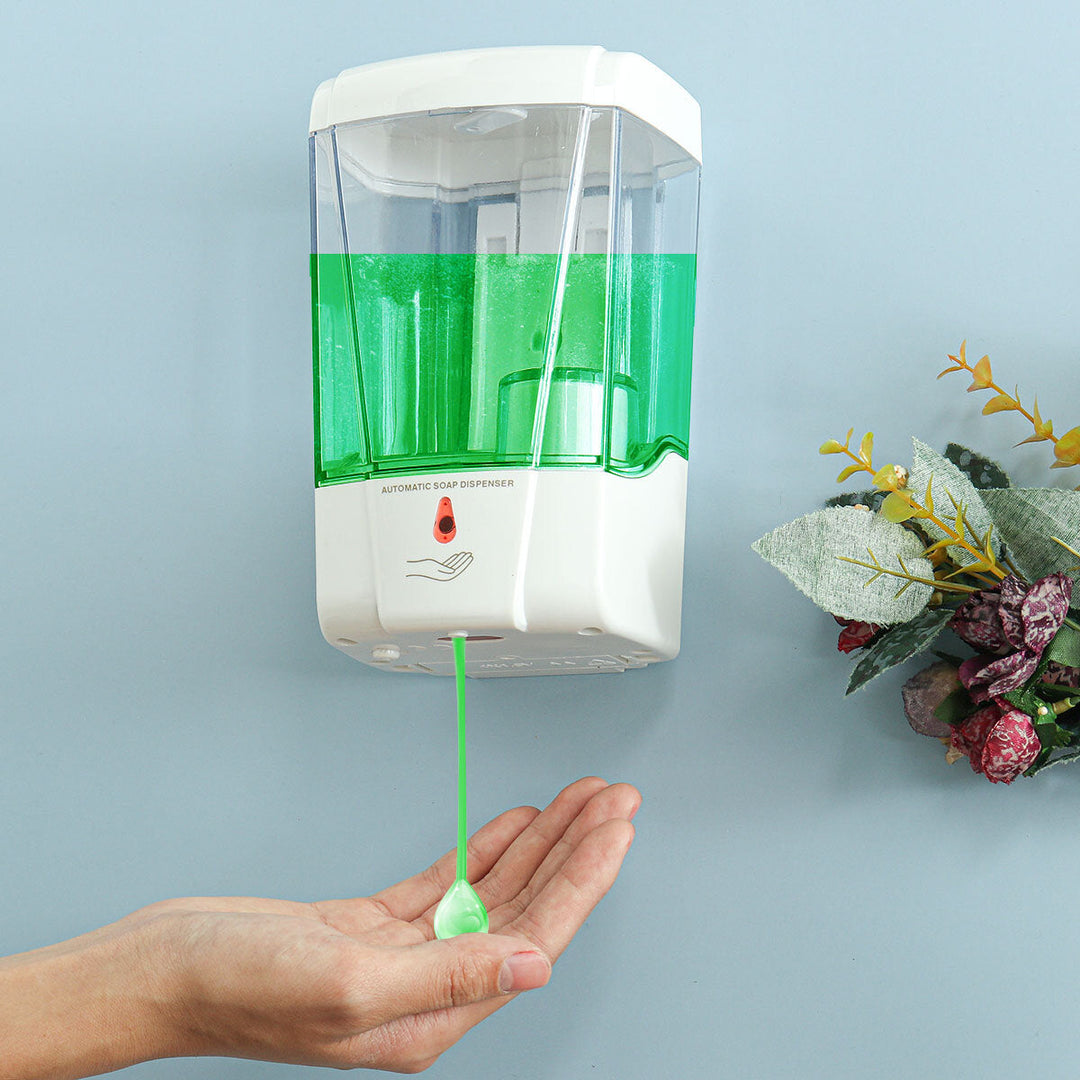 700ML Auto Induction Soap Dispenser Touch-free Intelligent Container Large Capacity Hand Washing Machine Image 3