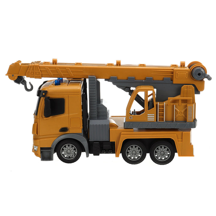 6CH RTR RC Car Mixer Tanker, Dump Truck, Crane Vehicle, Excavator Off-Road Vehicles Drift Model Toys Image 5