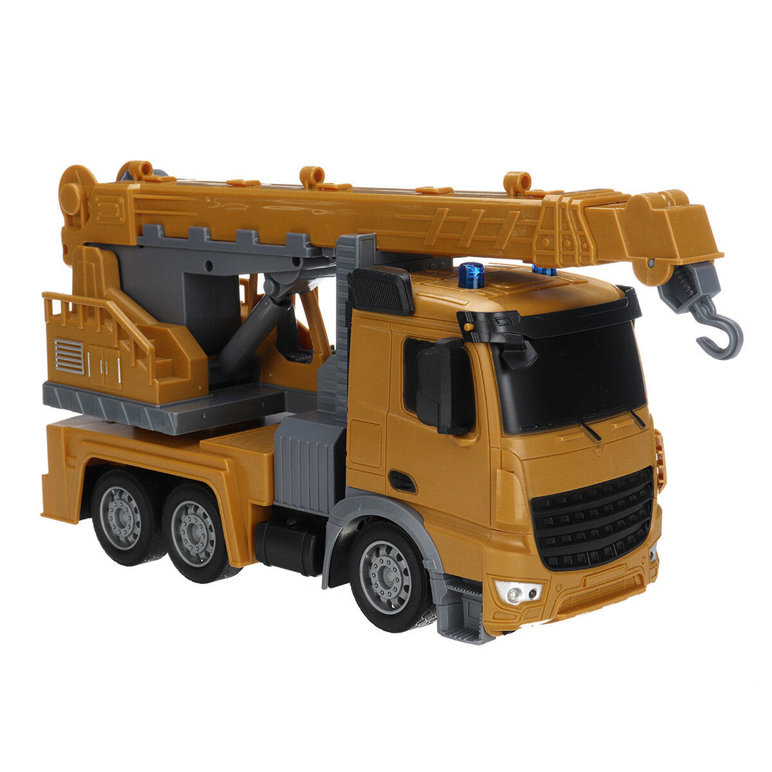 6CH RTR RC Car Mixer Tanker, Dump Truck, Crane Vehicle, Excavator Off-Road Vehicles Drift Model Toys Image 6