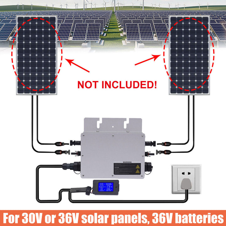 700W Waterproof Solar Grid Tie Micro Inverter IP65 US Standard Image 4