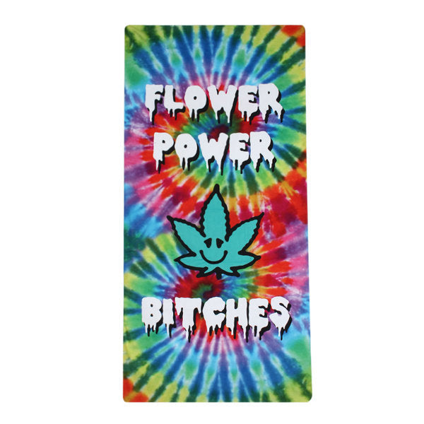 70x140cm Polyester Fiber Flower Power Pattern Bath Beach Towel Soft Reactive Print Washcloth Image 5