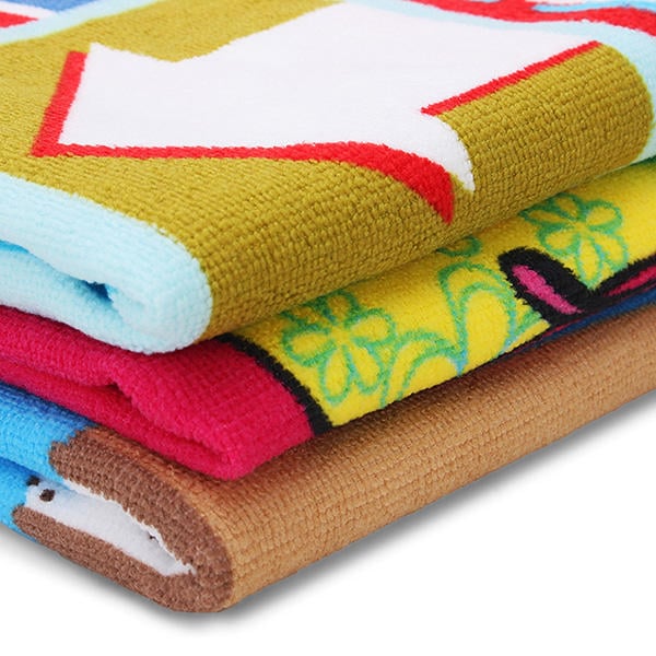 70x150cm Colorful Cartoon Printing Quick Dry Beach Towels Absorbent Microfiber Bath Towel Image 3