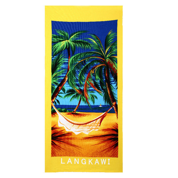 70x150cm Coconut Trees Amorous Feelings Quick Dry Beach Towels Absorbent Microfiber Bath Towel Image 9