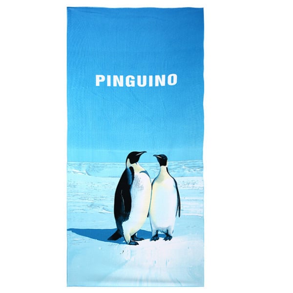 70x150cm Blue Dolphin Penguin Print Absorbent Microfiber Beach Towels Quick Dry Bath Towel Image 9