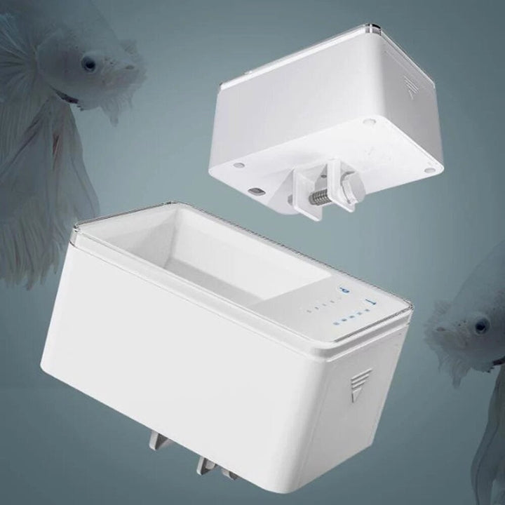 70ml Pet Feeding Fish Food Dispenser Digital Autoxic Fish Feeder LED Aquarium for Fish Tank Image 5