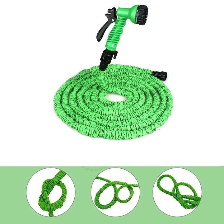 75FT Garden Hose Upgrade Expandable Magic Flexible Water Hose Plastic Hoses Pipe Image 10