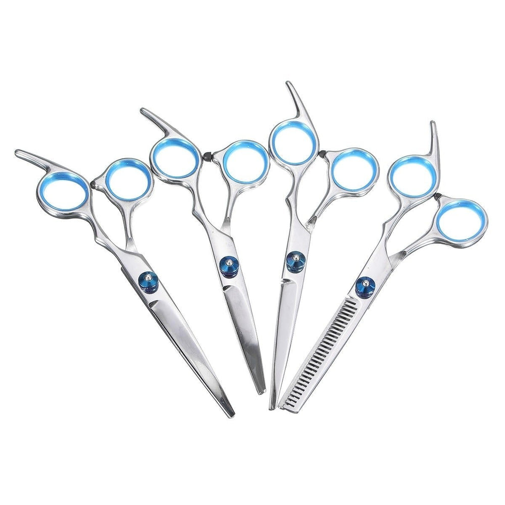 7Pcs,Lot Dog Cat Grooming Scissors Set Hair Trimmer Image 2