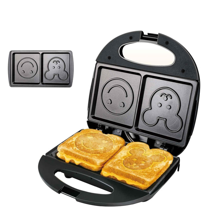 750W Electric Waffles and Sandwich Maker Machine Image 5