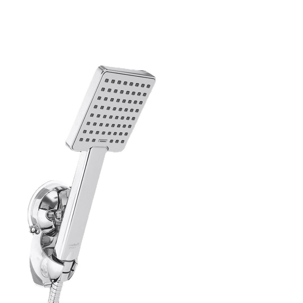 8 Inch Large Angle-adjustable Square Shower Head Electroplating Five Piece Set Image 2