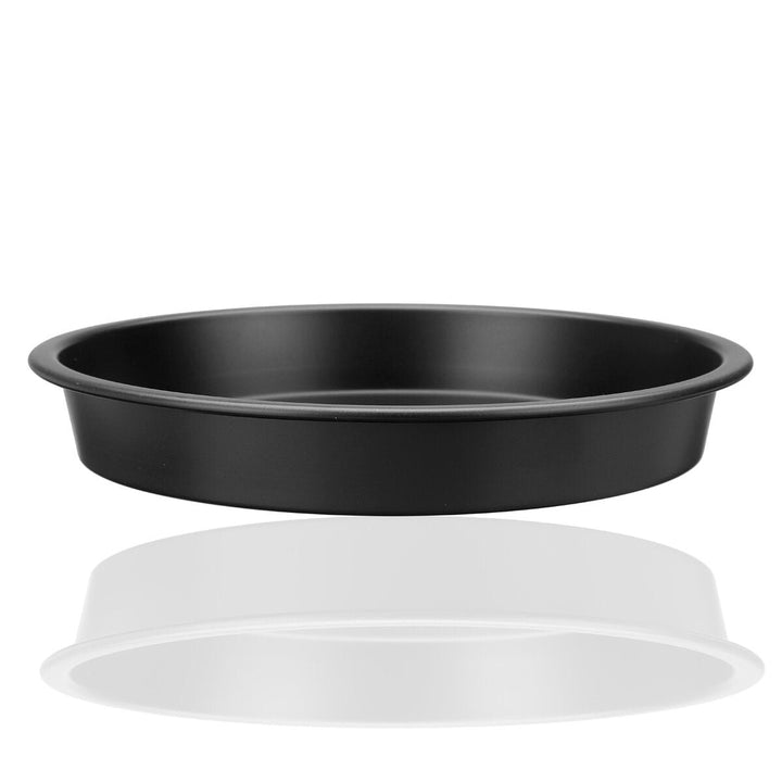 8 Inch Non-stick Pizza Pan Tray Plate Round Carbon Steel Fit for 4.2-6.8QT Air Fryer Image 3