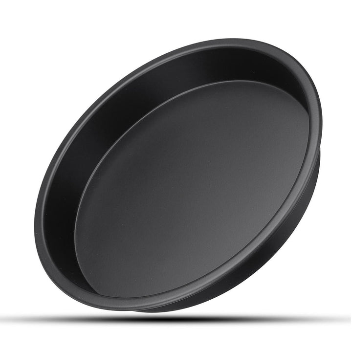 8 Inch Non-stick Pizza Pan Tray Plate Round Carbon Steel Fit for 4.2-6.8QT Air Fryer Image 1