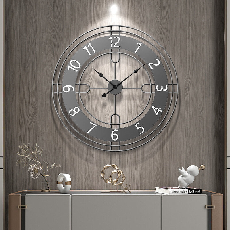 78.5CM Nordic Creative Wall Clock Home Guest Entrance Wall Clock Simple Wall Clock Art Quiet Clock Silent Clock Image 3