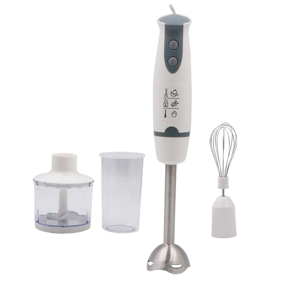 800W 220V Electric Handheld Blender Mixer Juice Meat Beef Eggbeater Stirrer Cup Image 1