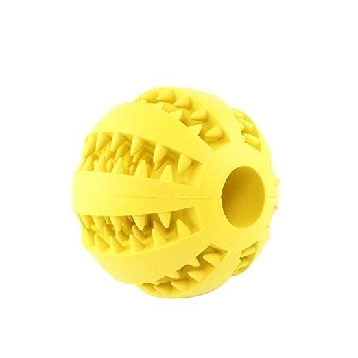 7CM Interactive IQ Treat Ball Rubber Dog Balls Toys with Bite Resistant Soft Rubber Dog Balls Image 2