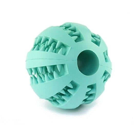 7CM Interactive IQ Treat Ball Rubber Dog Balls Toys with Bite Resistant Soft Rubber Dog Balls Image 4