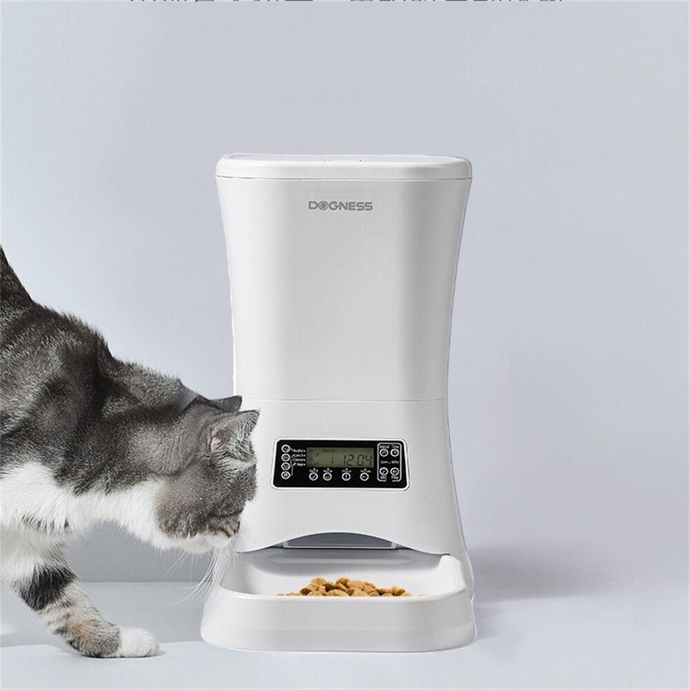 7L,9L Automatic Pet Feeder Timed Programmable Auto Dog Food Dispenser Feeder for Cat Puppy Supplies Voice Recording Image 4