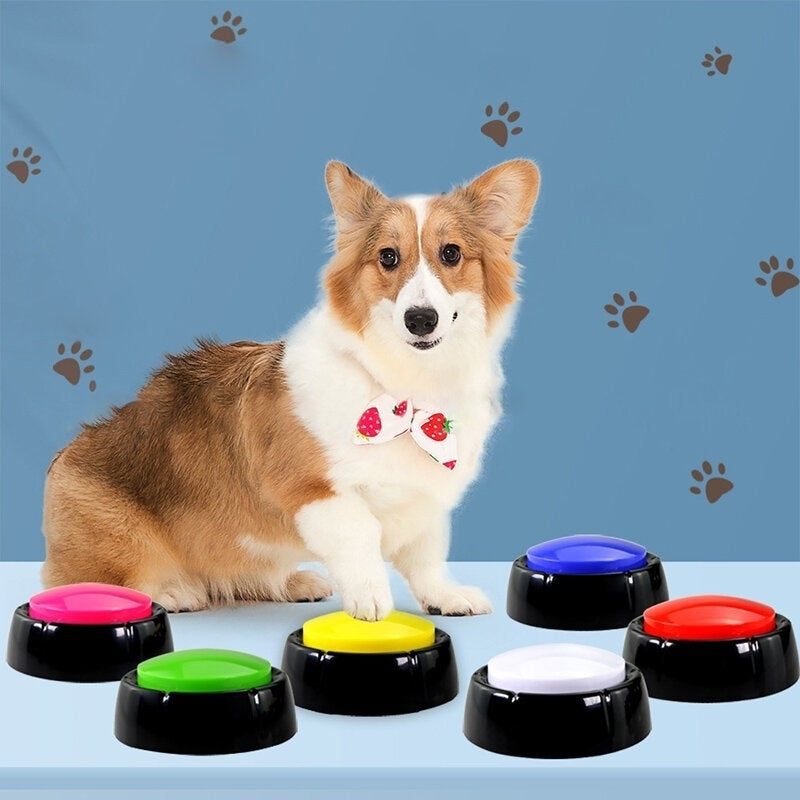 ABS Puzzle Pet Communication Button Environmental Protection Ringging Tone Image 2