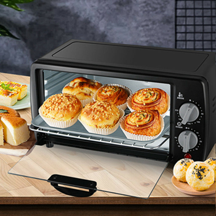 9L 220V Benchtop Electric Oven Timing Household Temperature Control Bake Toast Image 5