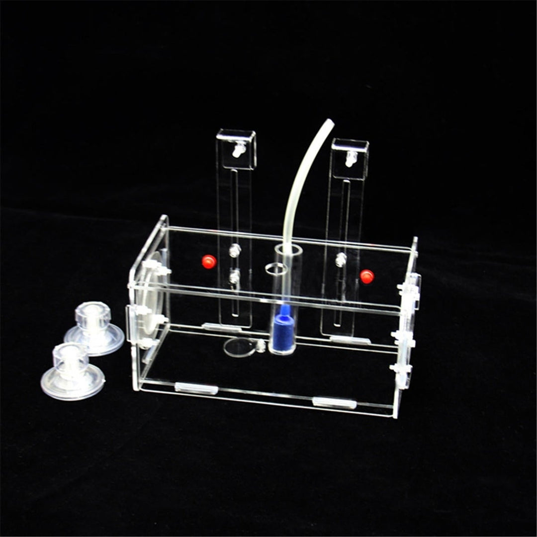 Acrylic Clear Fish Breeding Hatchery Incubator Aquarium Breeder Isolation Box Image 2