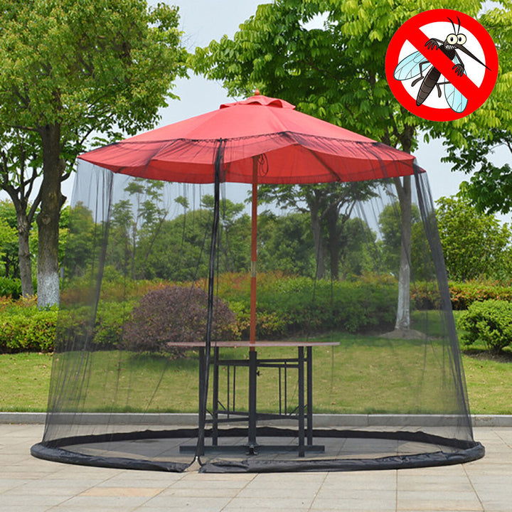 9ft Garden Outdoor Patio Umbrella Table Screen Cover Net Mosquito Insect Net Image 9