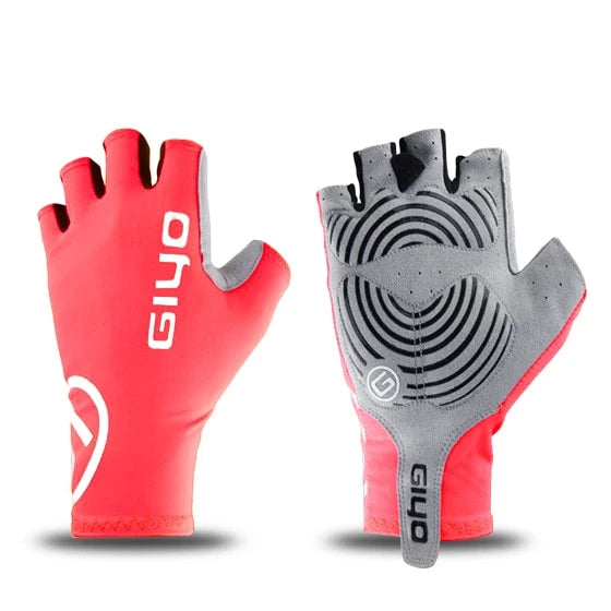 Anti Slip Gel Pad Bicycle Short Half Finger Breathable Outdoor Sports Men MTB Bikes Gloves Image 5