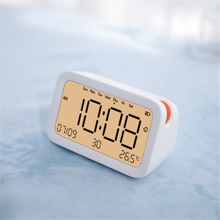 Alarm Clock Multi-function Smart bluetooth Timekeeping Clock Digital Diaplsy Electronic with Temperature Date Clock Image 6