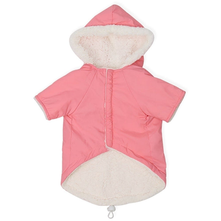 Adjustable Windproof Warm Dog Clothes Close-fitting Design Upgrade Polyester Taffeta Material Multi Colors Size Is Image 1