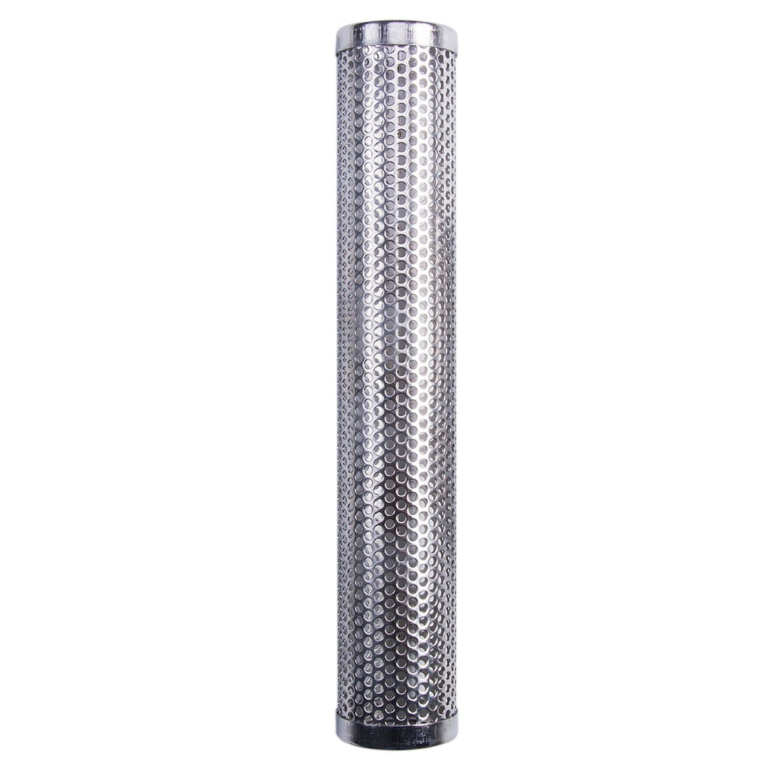 BBQ Stainless Steel Perforated Mesh Smoker Tube Filter Gadget Hot Cold Smoking Image 1