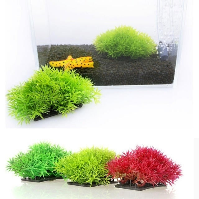 Artificial Grass Aquarium Decor Water Weeds Ornament Plant Fish Tank Decorations and Ornaments Image 3