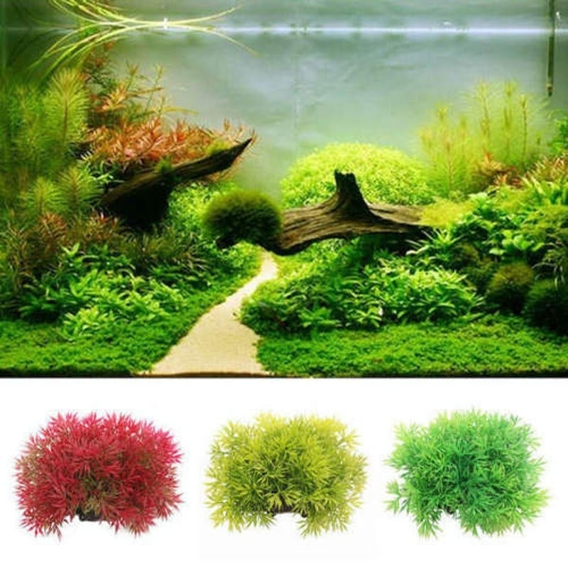 Artificial Grass Aquarium Decor Water Weeds Ornament Plant Fish Tank Decorations and Ornaments Image 6