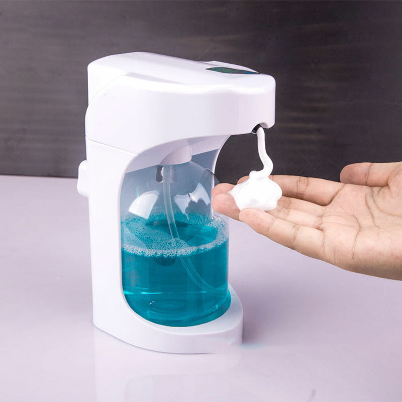 Automatic Foam Hand Washing Machine Induction Soap Dispenser Liquid Bottle Stand Wall Hanging Intelligent Hand Sanitizer Image 3