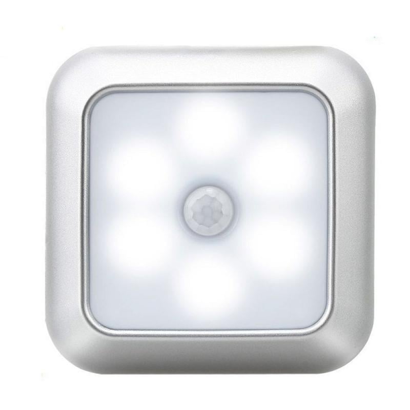 Battery Powered Night Light Motion Sensor Wireless Stairs Bedroom Wall Lamp For Cupboard Toilet Wardrobe Home Image 7