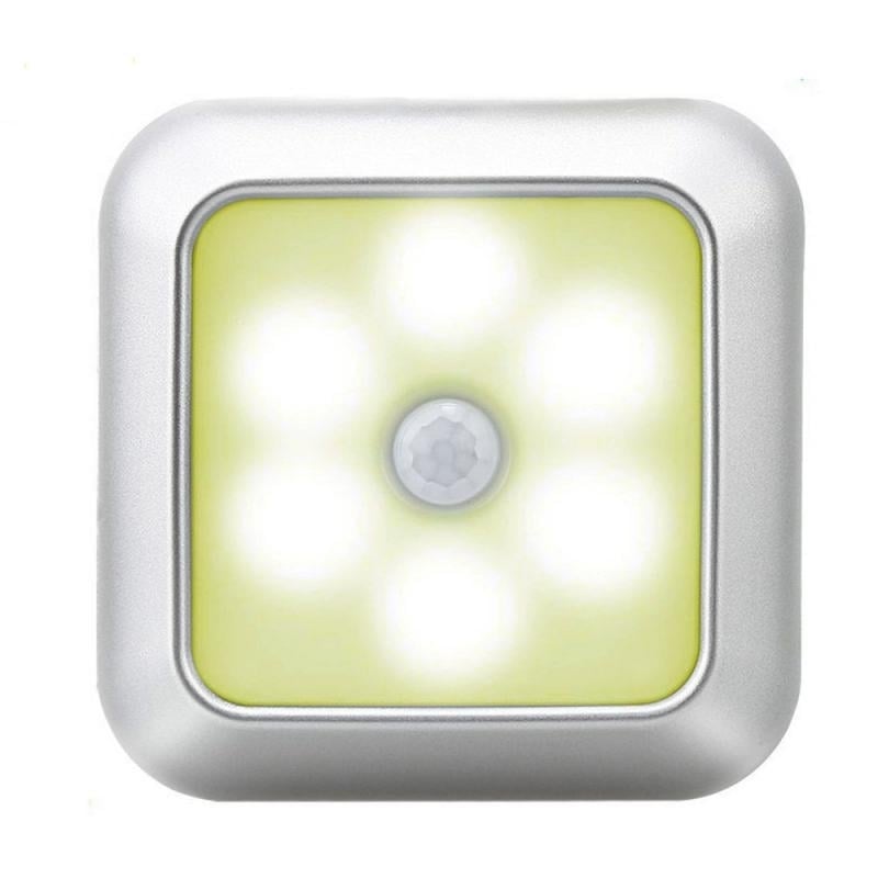 Battery Powered Night Light Motion Sensor Wireless Stairs Bedroom Wall Lamp For Cupboard Toilet Wardrobe Home Image 1