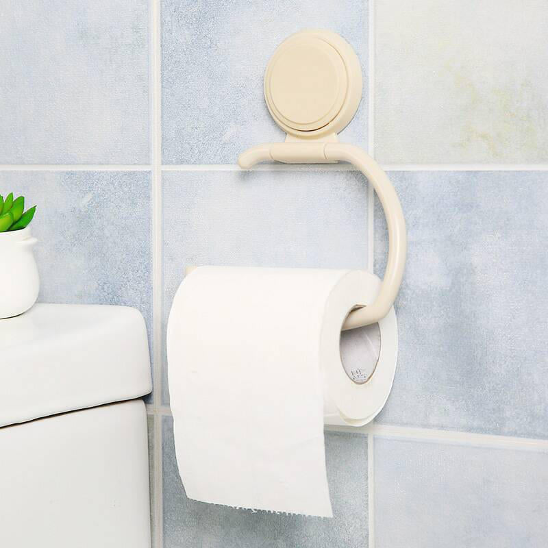 Bathroom Toilet Paper Holders Hanging Holder Organizer Towel Holder Hanger Rack Image 3